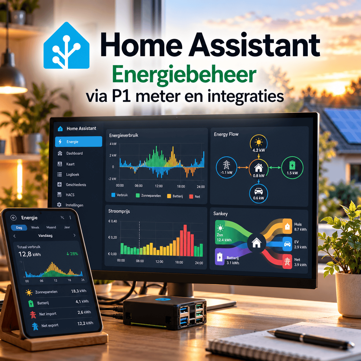Energiemanagement met Home Assistant