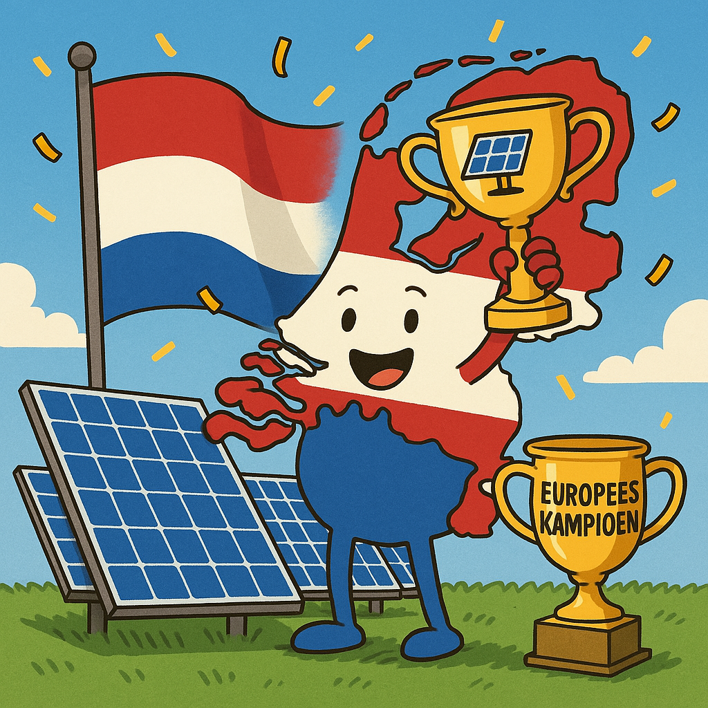 Waarom Nederland Europees koploper is in zonnepanelen
