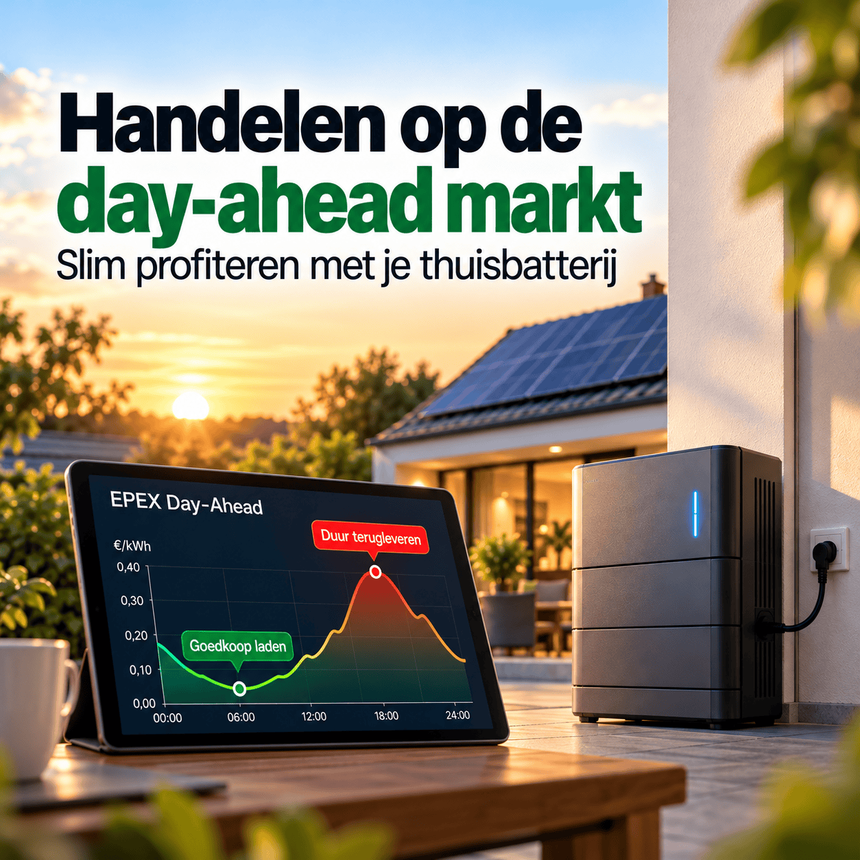 dynamisch contract handelen op day ahead