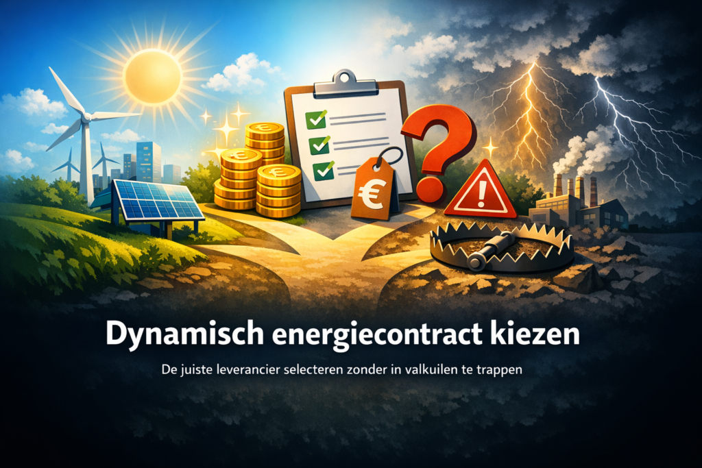Dynamisch energiecontract: vergelijking