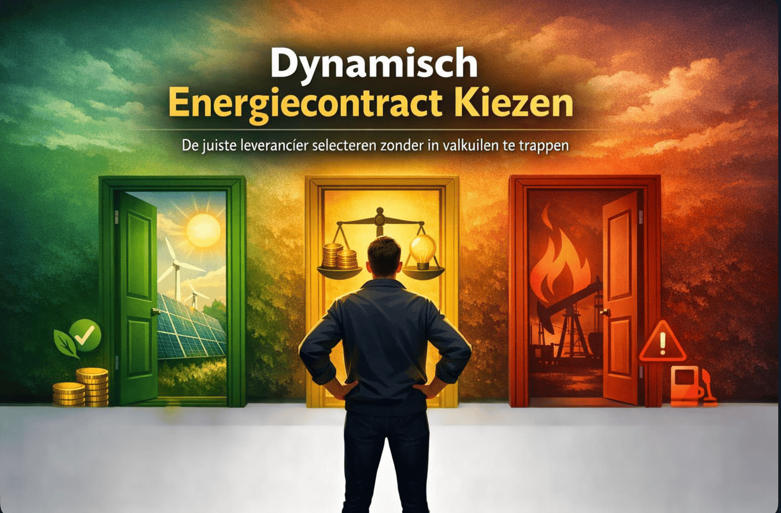 Dynamisch energiecontract kiezen: vergelijking van leveranciers