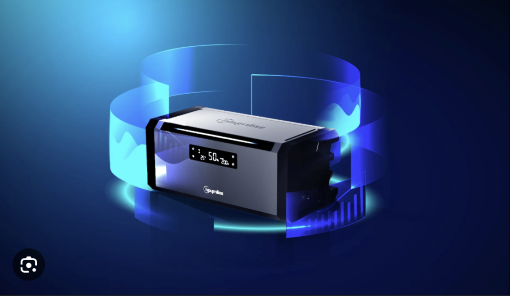 Hoymiles HiBattery 1920 AC Plug en Play thuisbatterij, front