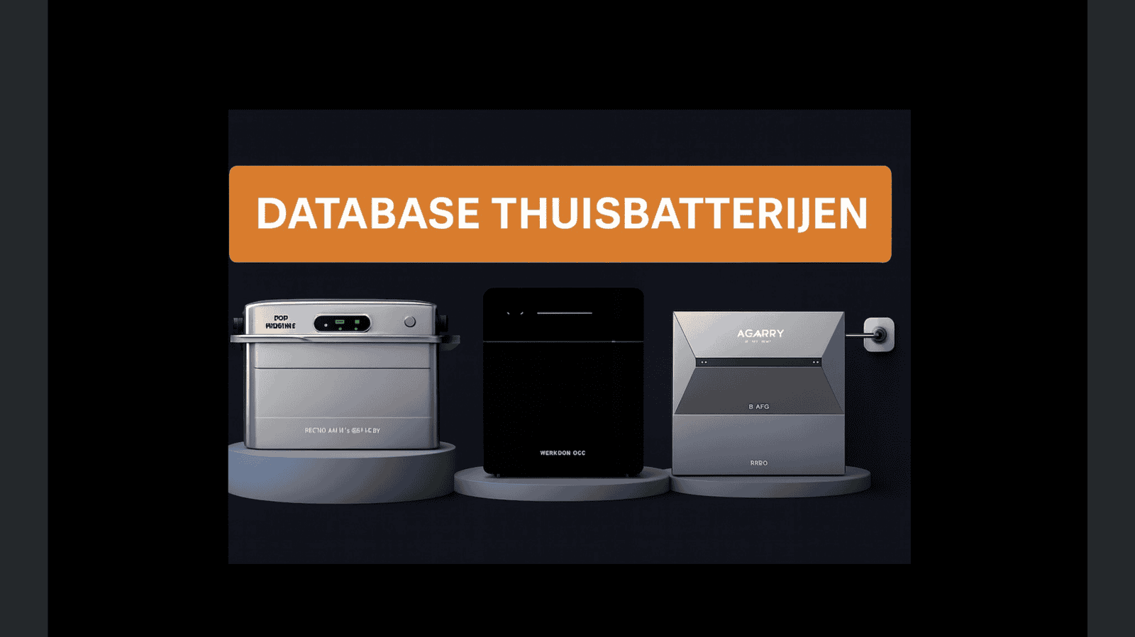 Database plug-in batterijen / stekkerbatterijen met testen reviews