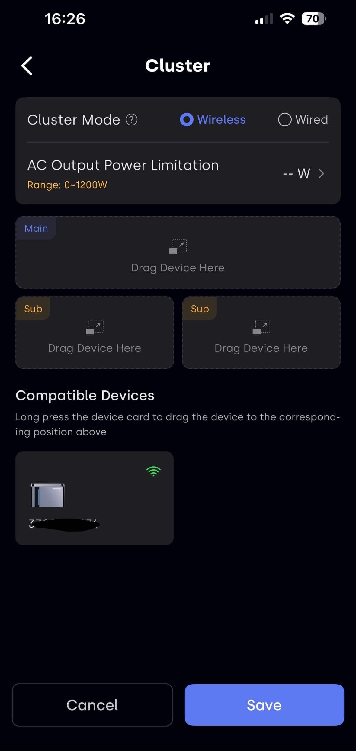 opties voor je cluster