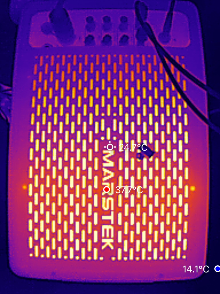 Warmtebeeld Jupiter C+ bovenkant