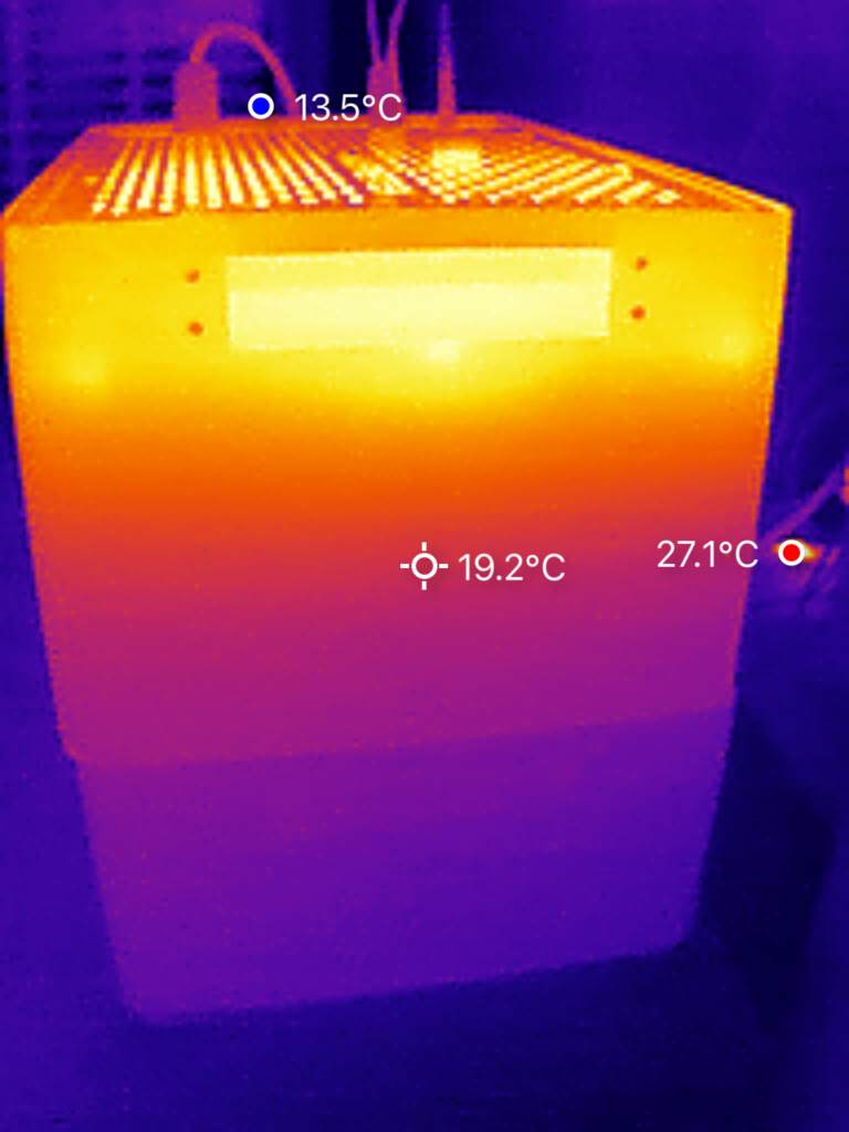 Warmtebeeld Jupiter C+ rechter zijkant