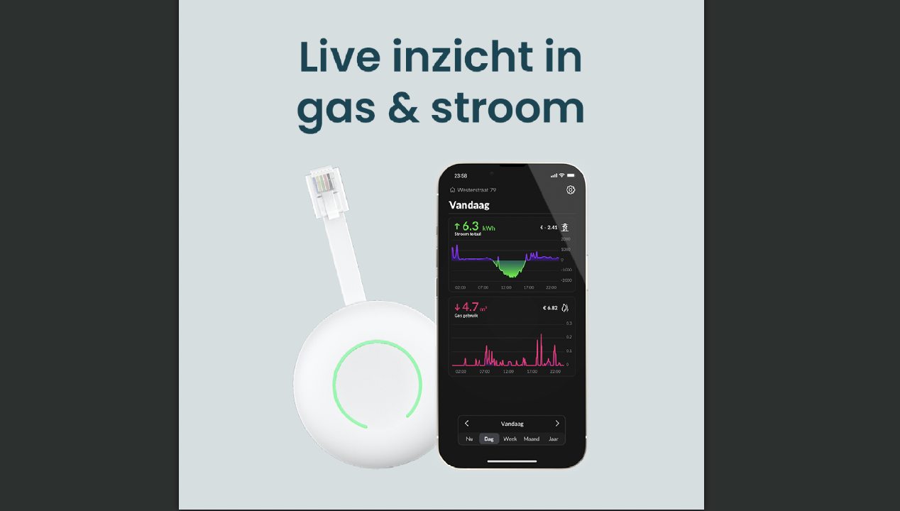 Review HomeWizard P1‑meter: de populairste én goedkoopste manier om realtime inzicht te krijgen in je energieverbruik
