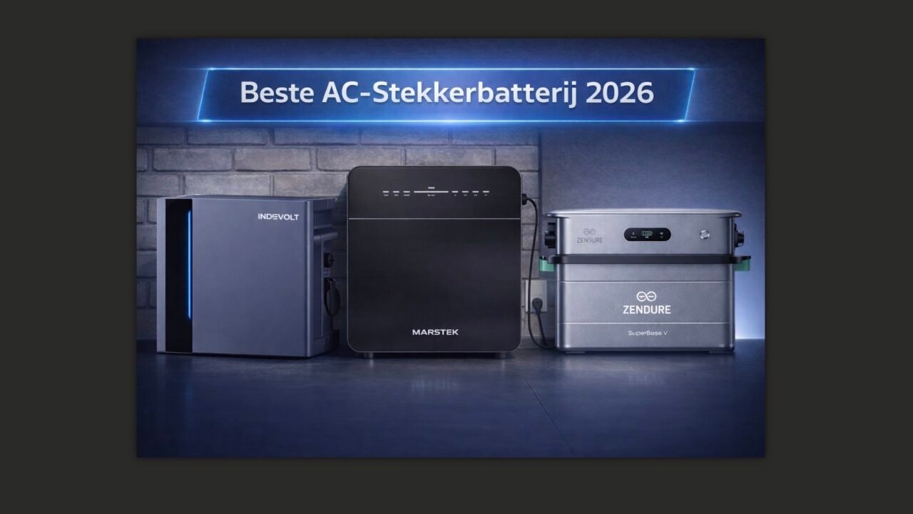 Beste AC‑stekkerbatterij van 2026: Indevolt PowerFlex 2000 ECO vs Marstek Venus E 3.0 vs Zendure 2400 AC