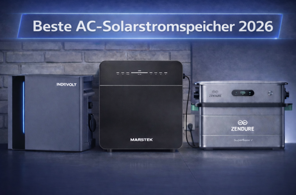 Beste AC-Solarstromspeicher 2026 Indevolt, Marstek und Zendure: Vergleich und Test