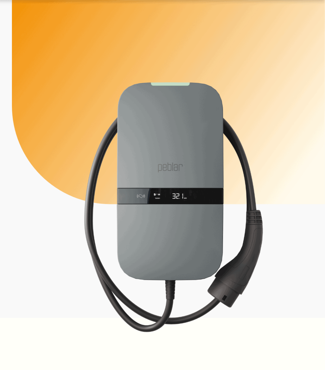 Pebler laadpaal Business, ideaal voor ERE registratie en eigen verbruik zonnepanelen