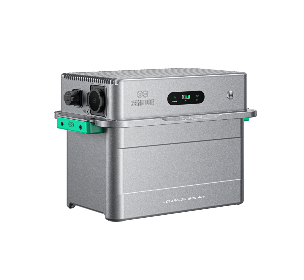 front en zij aanzicht Zendure SolarFlow 1600 AC