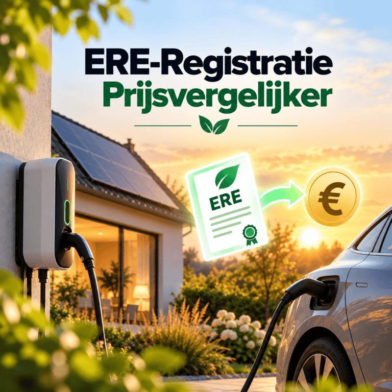 ERE‑registratie voor thuisladen: voorwaarden, werking en vergelijking van aanbieders