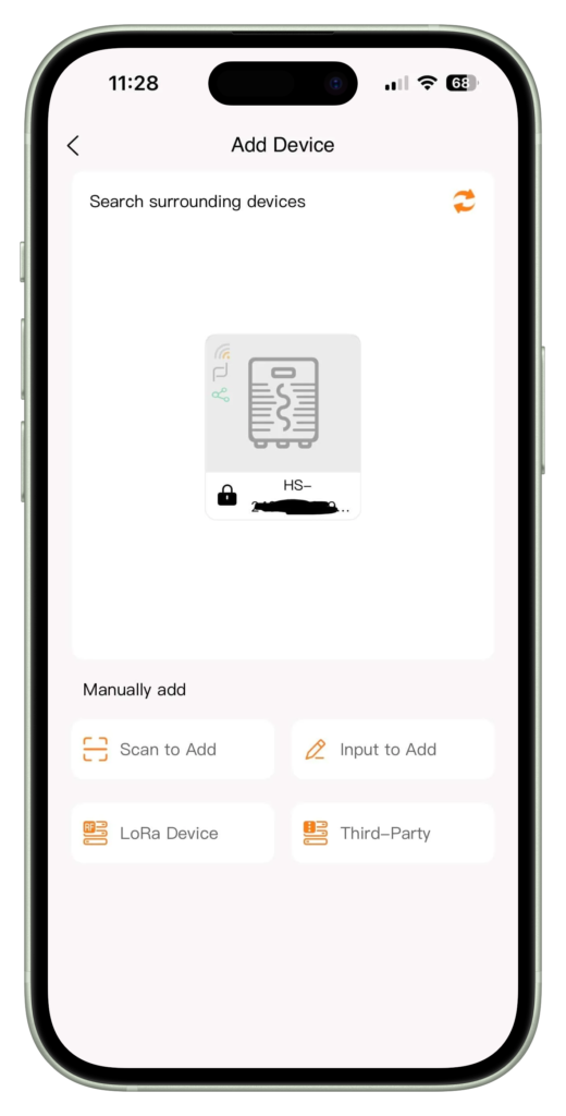 Screenshots Lunergy app