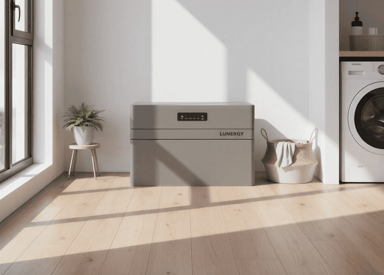 Lunergy Hub 2400 AC review, front voorzijde