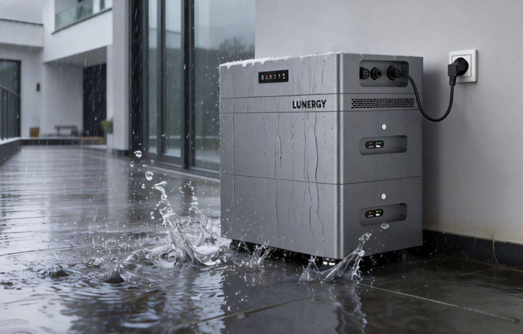 Front aanzicht Lunergy 2400 AC 2026