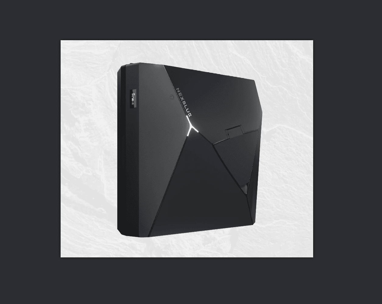 NexBlue Edge Max MID laadpaal, met oled scherm