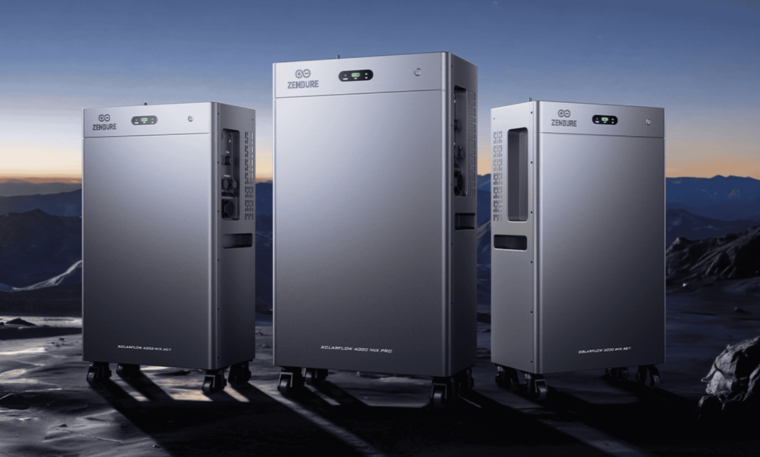 Nieuwe Zendure SolarFlow Mix serie: 4000 Pro, 4000 AC+ en 3000 AC+