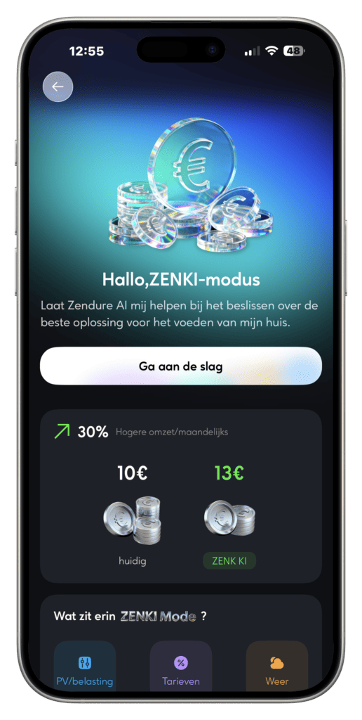 Screenprint HEMS 2.0 Zendure Zenki AI