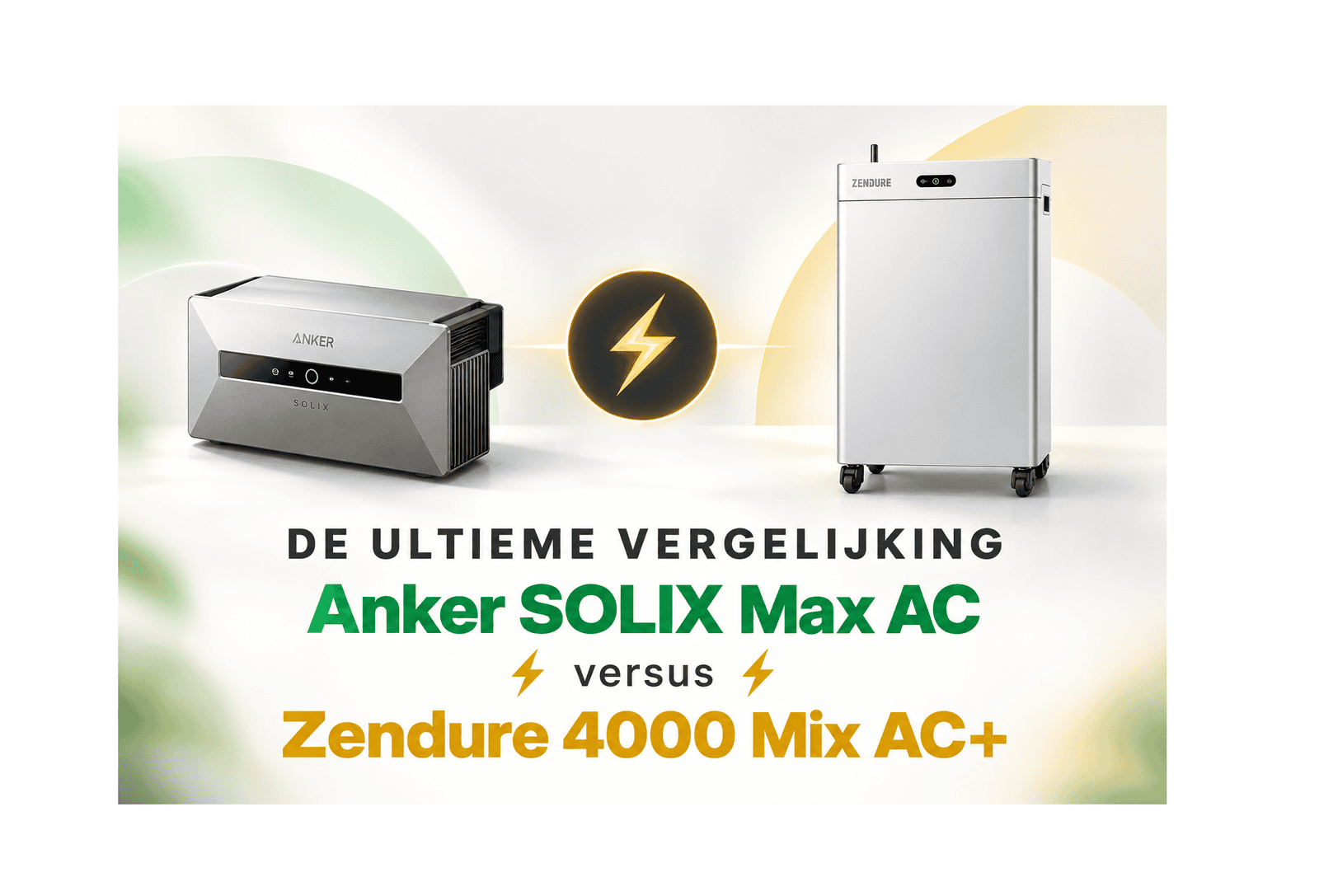 Vergelijk Zendure 4000 Mix AC+ versus Anker SOLIX Max AC