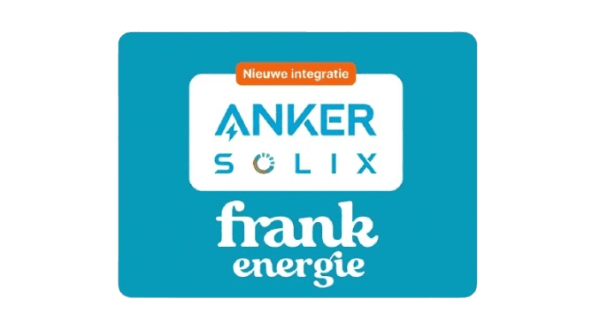 Anker SOLIX samenwerking met Frank Energie