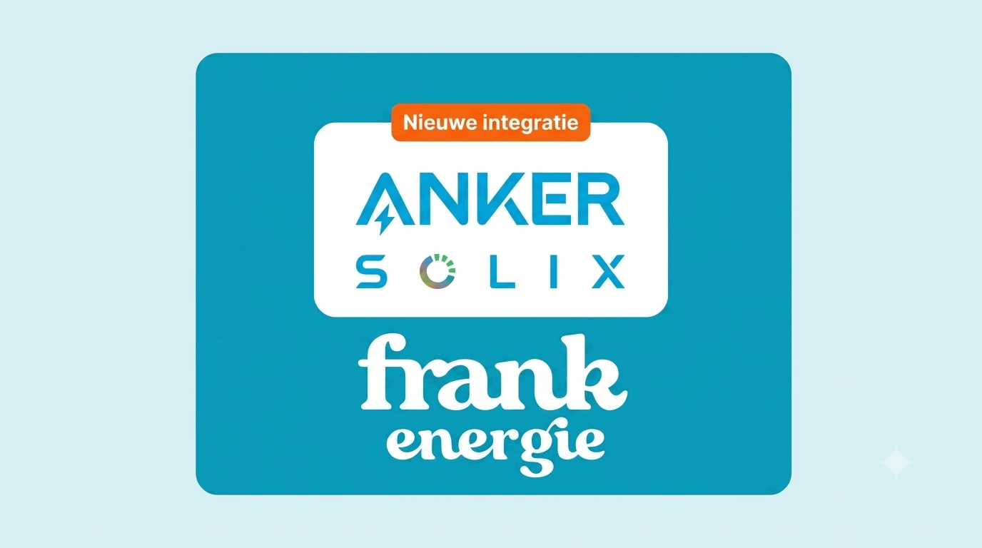 Samenwerking Anker SOLIX Frank Energie