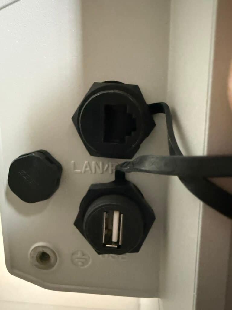 P1 meter, LAN aansluiting plugsie v1.0