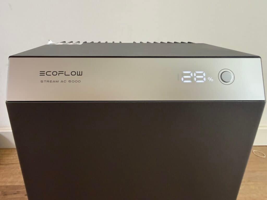 EcoFlow Stream AC 5000: Front LCD informatie aanzicht