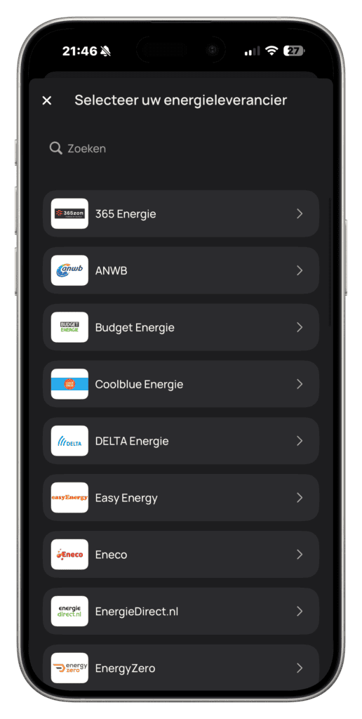 EcoFlow Stream AC 5000 Intelligente modus screenshot