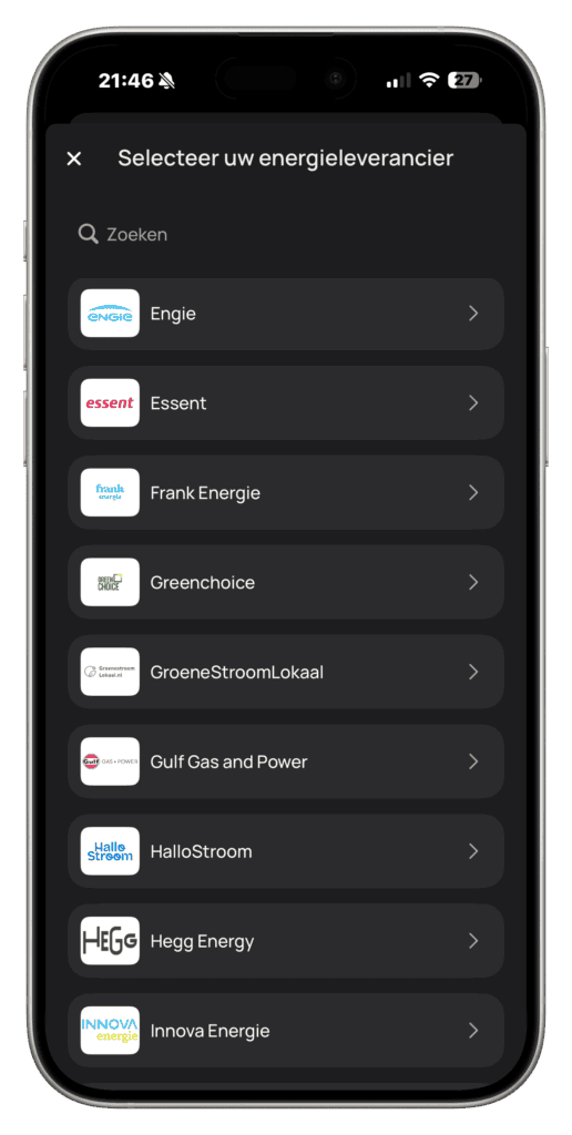 EcoFlow Stream AC 5000 Intelligente modus screenshot