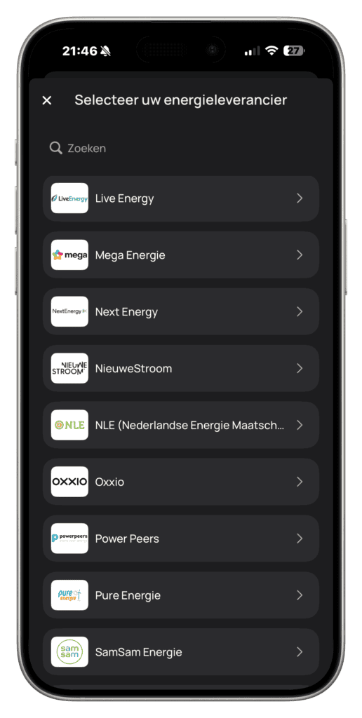 EcoFlow Stream AC 5000 Intelligente modus screenshot