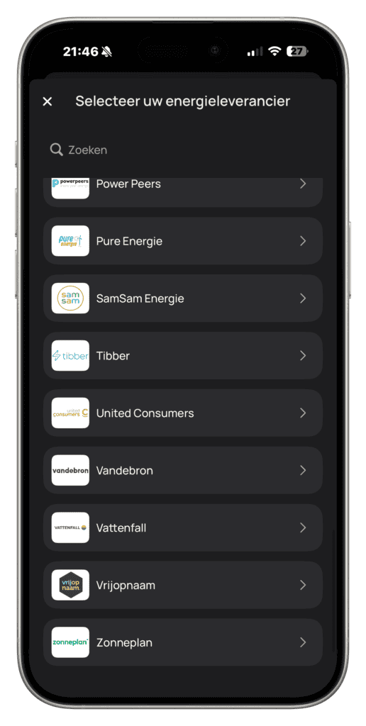 EcoFlow Stream AC 5000 Intelligente modus screenshot