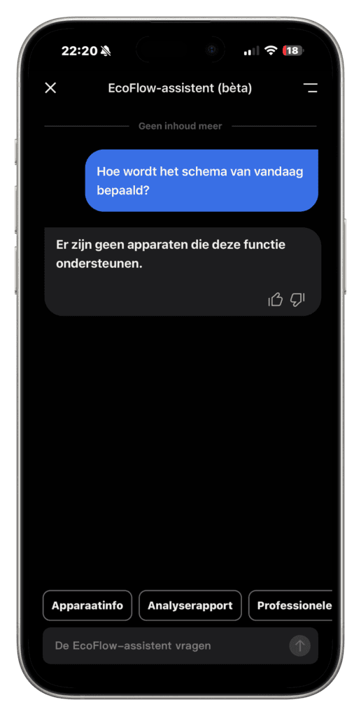 EcoFlow-assistent screenshot