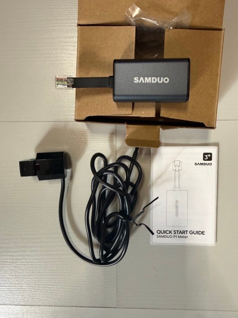 Samduo Nex E6000 P1 meter en zonnepanelen klem