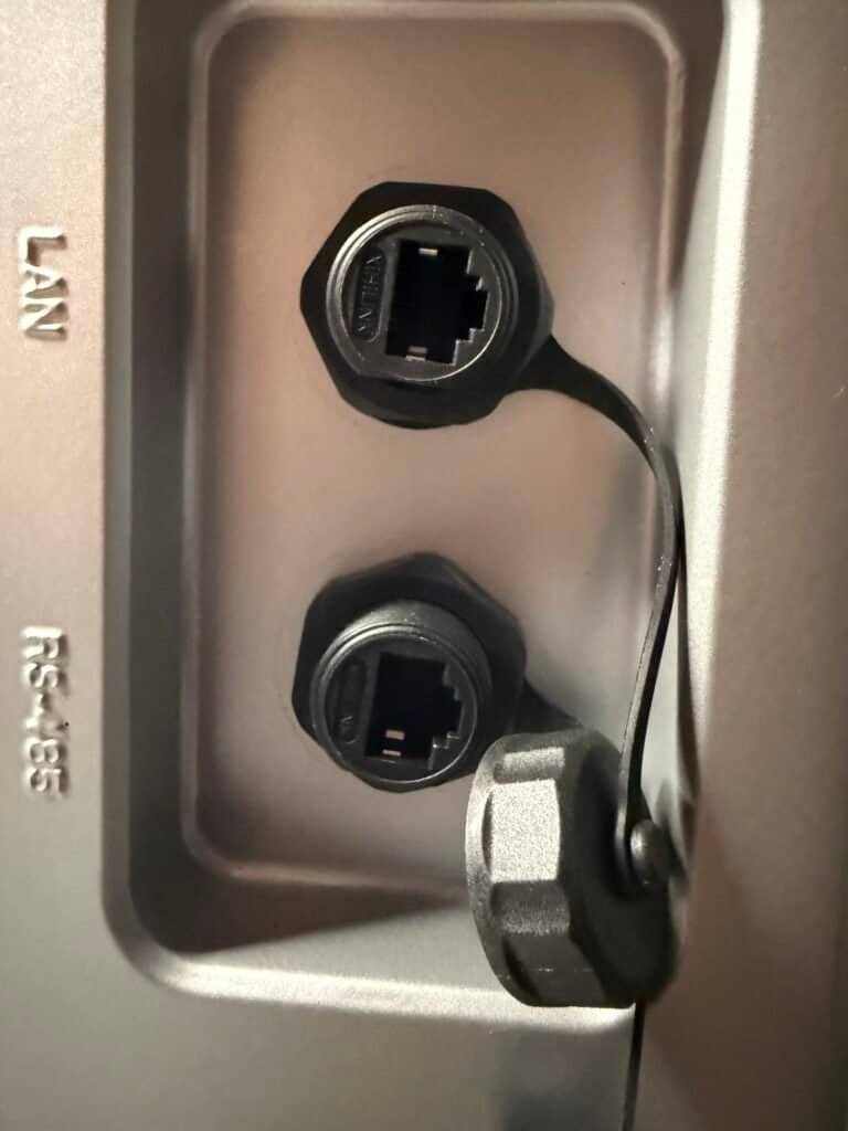 Samduo Nex E6000 LAN en RSJ45 ingang