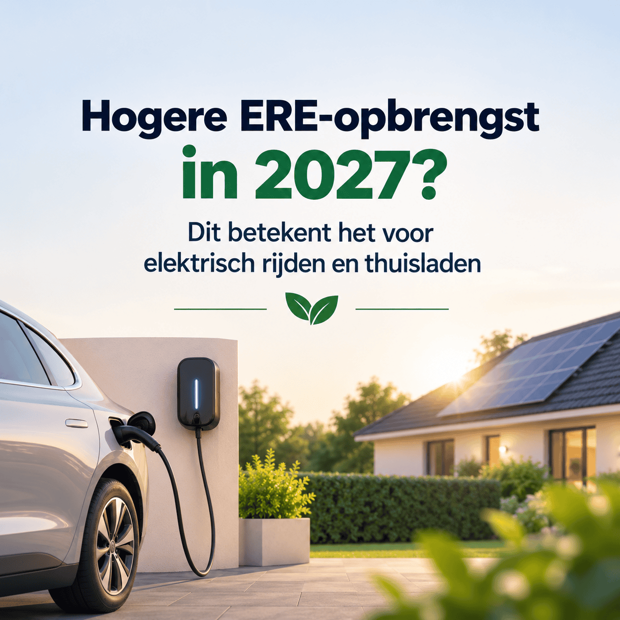 Hogere ERE-registratie opbrengst in 2027