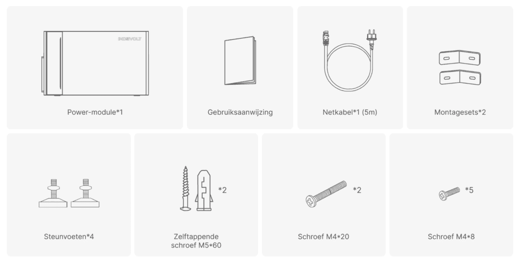 accessoires IndeVolt SolidFlex 3000 AC