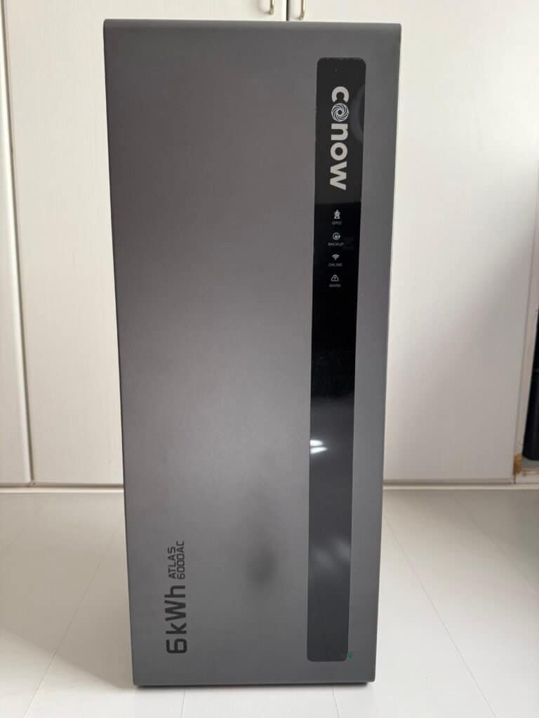 Conow Atlas 6000 AC opgesteld