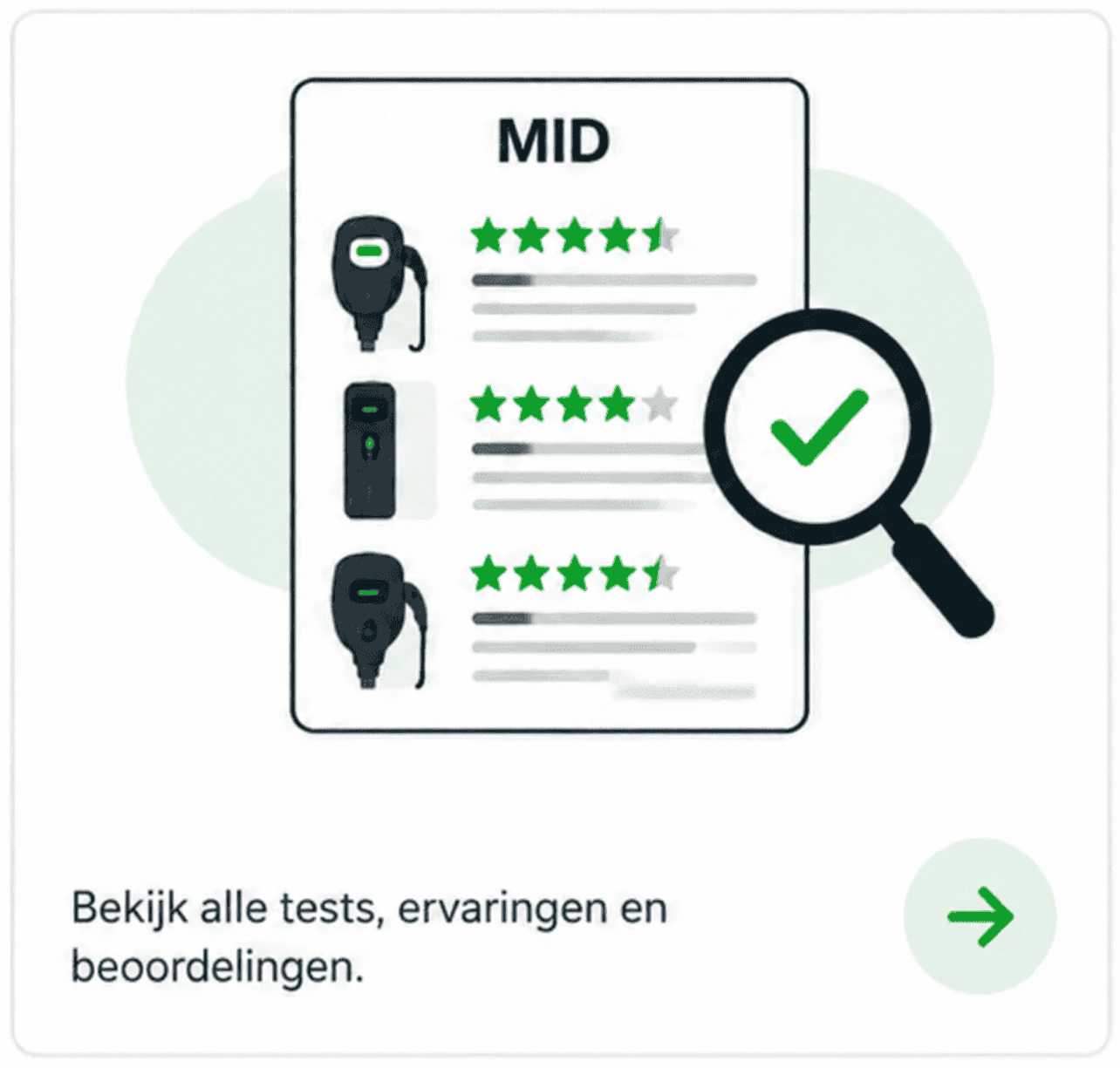 MID laadpaal reviews voor ERE-registratie